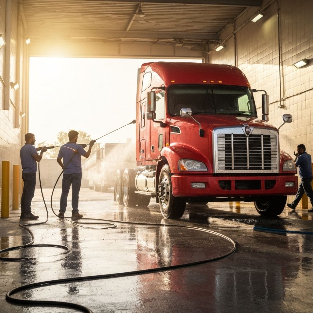 Truck Washing Service